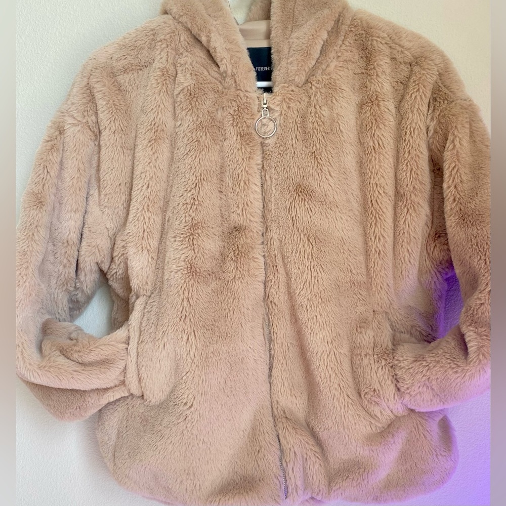 Fluffy jacket